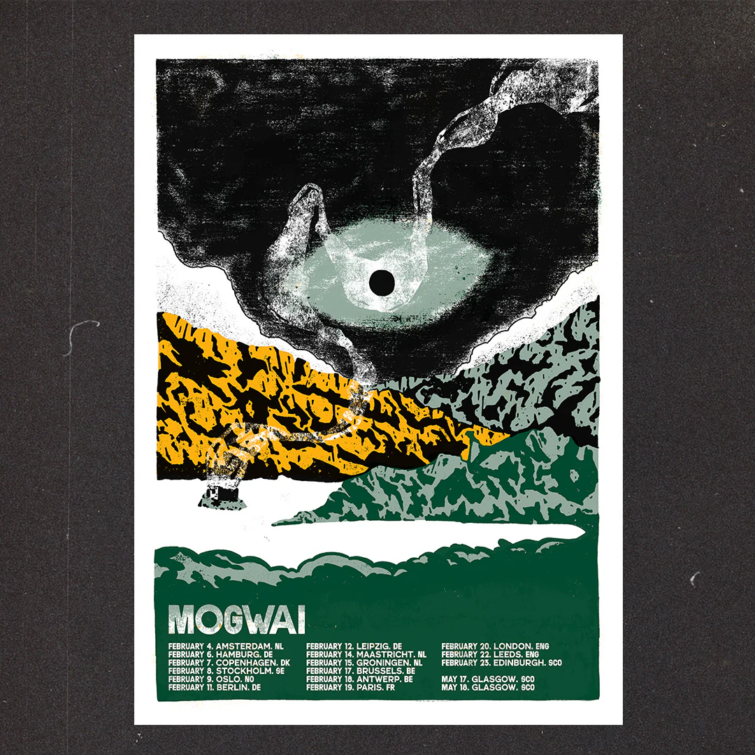 Mogwai 2025 EU/UK Tour || Exclusive Print - Image 2