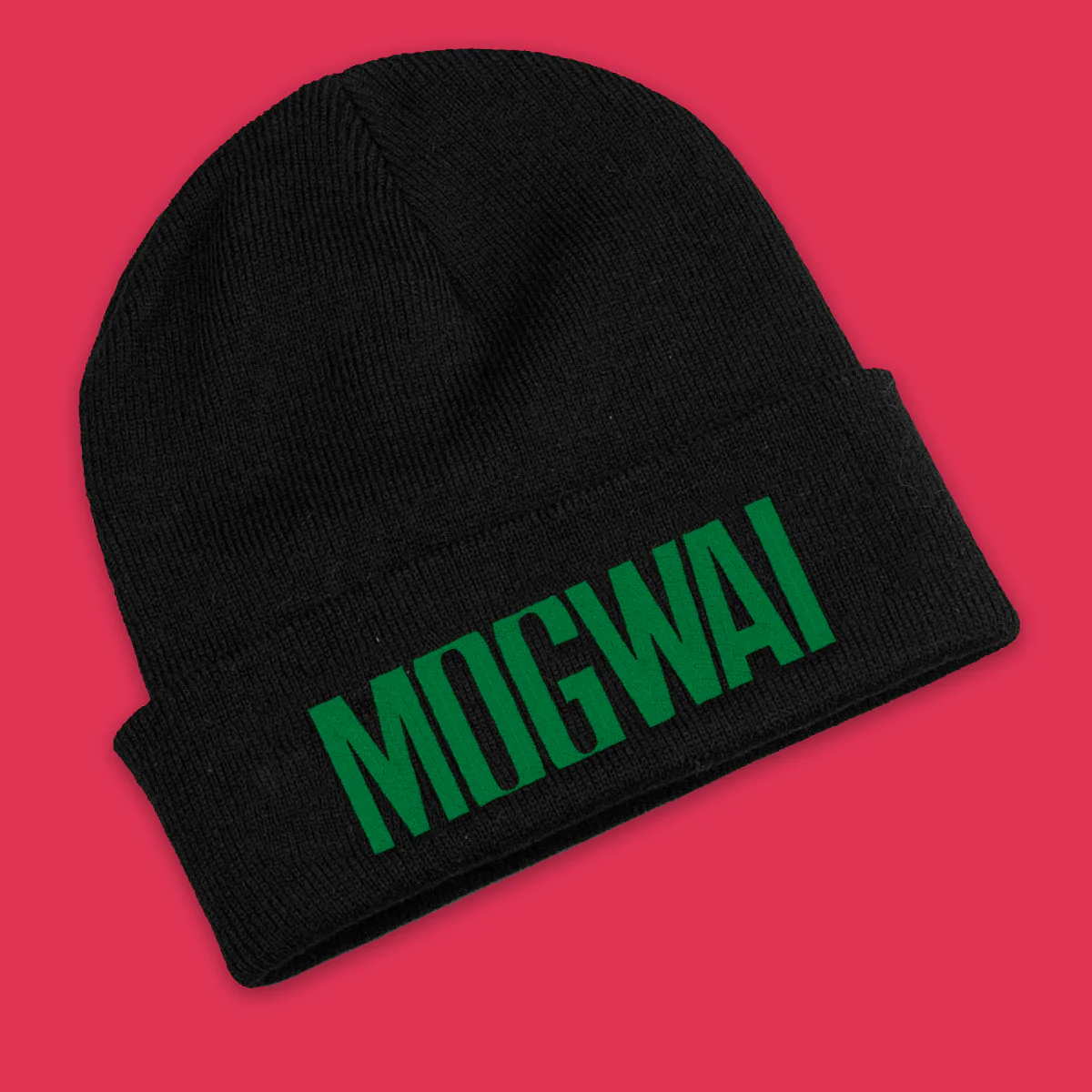 Mogwai | Green Logo Beanie - Image 2